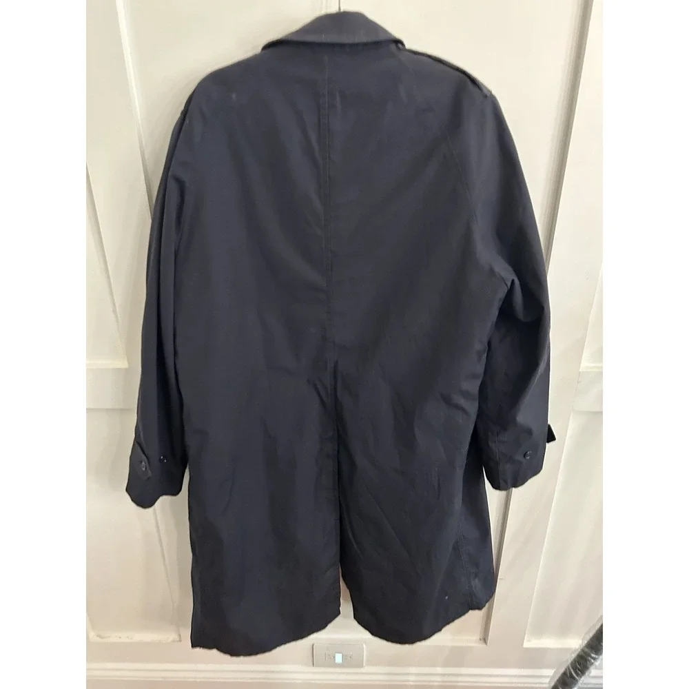 Vintage Centre Mfg Co All Weather Coat Mens 42L Blue AF 1600 Removable Liner